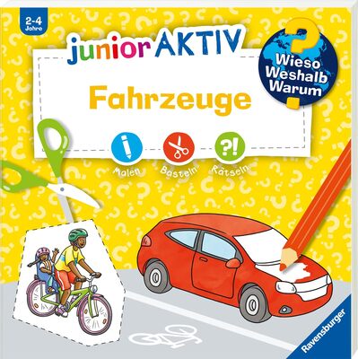 Alle Details zum Kinderbuch Wieso? Weshalb? Warum? junior AKTIV: Fahrzeuge und ähnlichen Büchern