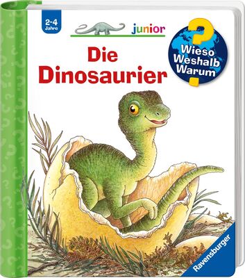 Alle Details zum Kinderbuch Wieso? Weshalb? Warum? junior, Band 25 - Die Dinosaurier (Sachbuch ab 2 Jahre - mit Klappen) (junior, 25) und ähnlichen Büchern