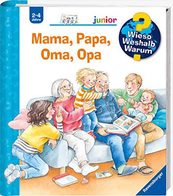 Alle Details zum Kinderbuch Wieso? Weshalb? Warum? junior, Band 39: Mama, Papa, Oma, Opa (Wieso? Weshalb? Warum? junior, 39) und ähnlichen Büchern