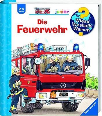 Alle Details zum Kinderbuch Ravensburger WWW Junior - Die Feuerwehr und ähnlichen Büchern