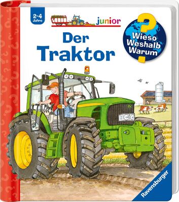 Alle Details zum Kinderbuch Wieso? Weshalb? Warum? junior, Band 34 - Der Traktor (Sachbuch ab 2 Jahre - mit Klappen) (junior, 34) und ähnlichen Büchern