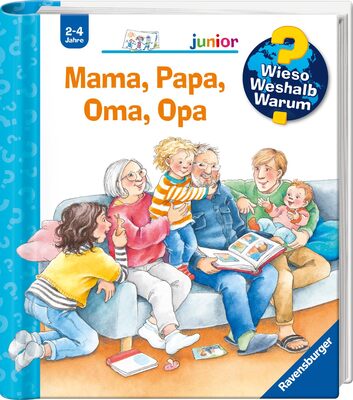 Alle Details zum Kinderbuch Wieso? Weshalb? Warum? junior, Band 39: Mama, Papa, Oma, Opa (Wieso? Weshalb? Warum? junior, 39) und ähnlichen Büchern