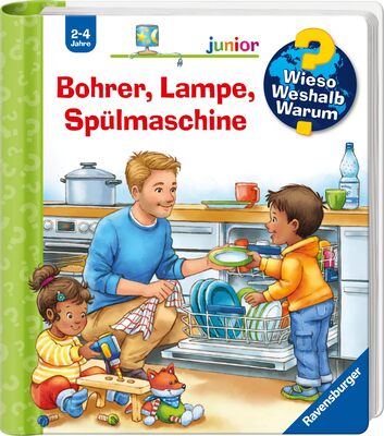 Alle Details zum Kinderbuch Wieso? Weshalb? Warum? junior, Band 76: Bohrer, Lampe, Spülmaschine (Wieso? Weshalb? Warum? junior, 76) und ähnlichen Büchern