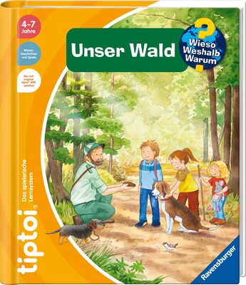 Alle Details zum Kinderbuch tiptoi® Wieso? Weshalb? Warum? Unser Wald (tiptoi® Wieso? Weshalb? Warum? Ab Relaunch ET Herbst 2022) und ähnlichen Büchern