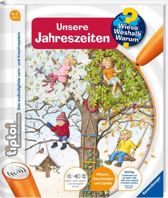 Alle Details zum Kinderbuch tiptoi® Wieso? Weshalb? Warum? Unsere Jahreszeiten (tiptoi® Wieso? Weshalb? Warum?, 18) und ähnlichen Büchern