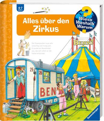 Alle Details zum Kinderbuch Wieso? Weshalb? Warum? Alles über den Zirkus (Band 44) (Wieso? Weshalb? Warum?, 44) und ähnlichen Büchern