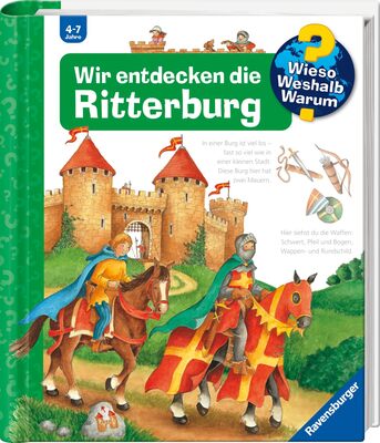 Alle Details zum Kinderbuch Wieso? Weshalb? Warum?, Band 11: Wir entdecken die Ritterburg (Wieso? Weshalb? Warum?, 11) und ähnlichen Büchern