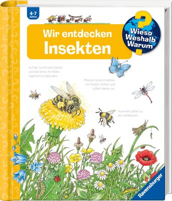 Alle Details zum Kinderbuch Wieso? Weshalb? Warum?, Band 39: Wir entdecken Insekten (Wieso? Weshalb? Warum?, 39) und ähnlichen Büchern