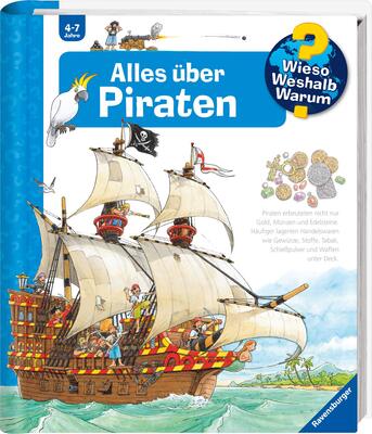 Alle Details zum Kinderbuch Wieso? Weshalb? Warum?, Band 40: Alles über Piraten: Alles uber Piraten (Wieso? Weshalb? Warum?, 40) und ähnlichen Büchern