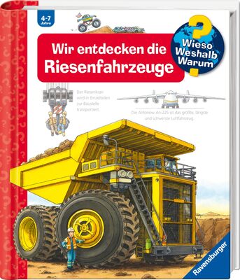 Alle Details zum Kinderbuch Wieso? Weshalb? Warum?, Band 6: Wir entdecken die Riesenfahrzeuge (Wieso? Weshalb? Warum?, 6) und ähnlichen Büchern