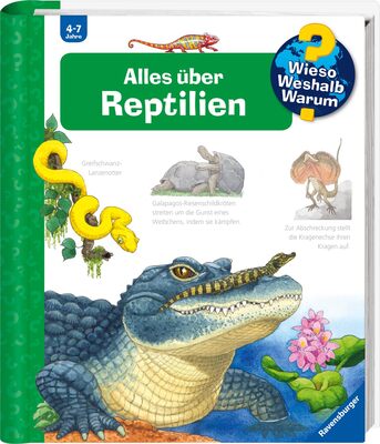 Alle Details zum Kinderbuch Wieso? Weshalb? Warum?, Band 64: Alles über Reptilien (Wieso? Weshalb? Warum?, 64) und ähnlichen Büchern