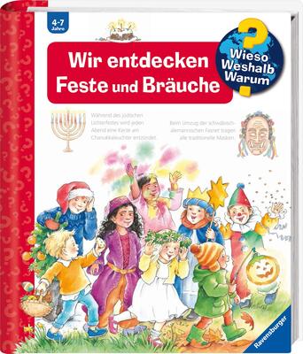 Alle Details zum Kinderbuch Wieso? Weshalb? Warum?, Band 72: Wir entdecken Feste und Bräuche (Wieso? Weshalb? Warum?, 72) und ähnlichen Büchern