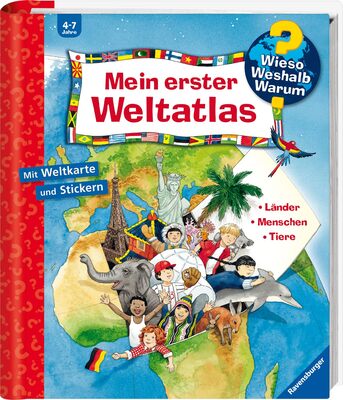 Alle Details zum Kinderbuch Wieso? Weshalb? Warum?: Mein erster Weltatlas (Wieso? Weshalb? Warum? Sonderband) und ähnlichen Büchern