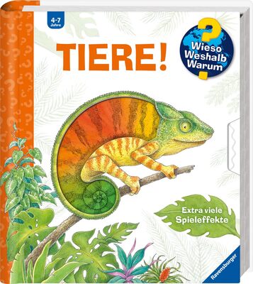 Alle Details zum Kinderbuch Wieso? Weshalb? Warum?: Tiere!: Wissen Spaß Spieleffekte und ähnlichen Büchern