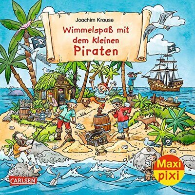 Alle Details zum Kinderbuch Maxi Pixi 283: Wimmelspaß mit dem kleinen Piraten und ähnlichen Büchern