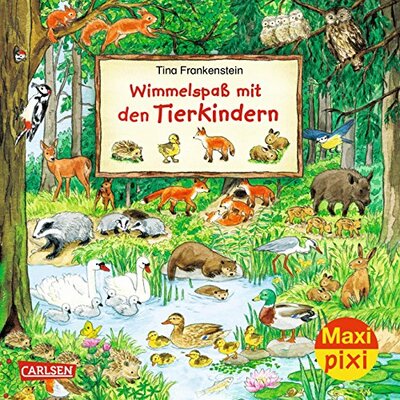 Alle Details zum Kinderbuch Maxi Pixi 281: Wimmelspaß mit den Tierkindern und ähnlichen Büchern