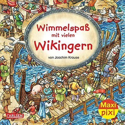 Alle Details zum Kinderbuch Wimmelspaß mit vielen Wikingern und ähnlichen Büchern