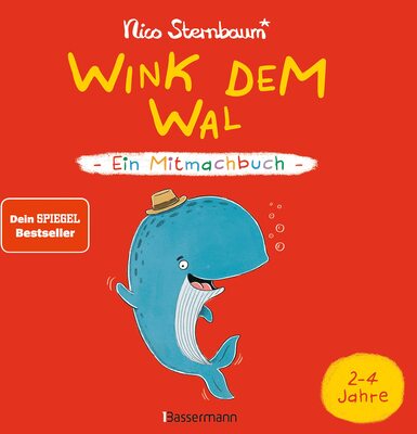 Alle Details zum Kinderbuch Wink dem Wal - Ein Mitmachbuch zum Schütteln, Schaukeln, Pusten, Klopfen und sehen, was dann passiert: Von 2 bis 4 Jahren. Vom Bestsellerautoren ... Ideal für Urlaub und Ferien mit Kindern und ähnlichen Büchern