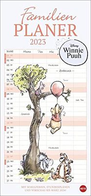 Alle Details zum Kinderbuch Winnie Puuh Familienplaner 2023 und ähnlichen Büchern