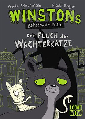 Winstons geheimste Fälle (Band 1) - Der Fluch der Wächterkatze: Kinderbuch ab 10 Jahre - Präsentiert von Loewe Wow! - Wenn Lesen WOW! macht bei Amazon bestellen