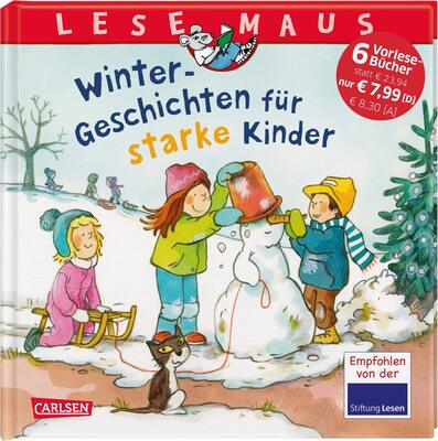Alle Details zum Kinderbuch LESEMAUS Sonderbände: Winter-Geschichten für starke Kinder: 6 Geschichten in 1 Band und ähnlichen Büchern