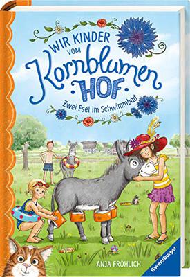 Alle Details zum Kinderbuch Wir Kinder vom Kornblumenhof, Band 2: Zwei Esel im Schwimmbad (Wir Kinder vom Kornblumenhof, 2) und ähnlichen Büchern