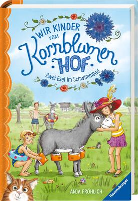 Alle Details zum Kinderbuch Wir Kinder vom Kornblumenhof, Band 2: Zwei Esel im Schwimmbad (Wir Kinder vom Kornblumenhof, 2) und ähnlichen Büchern
