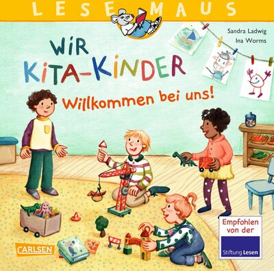 Alle Details zum Kinderbuch LESEMAUS 164: Wir KiTa-Kinder – Willkommen bei uns!: Ermutigende und einfühlsame Bilderbuch-Geschichte über den Alltag im Kindergarten (164) und ähnlichen Büchern