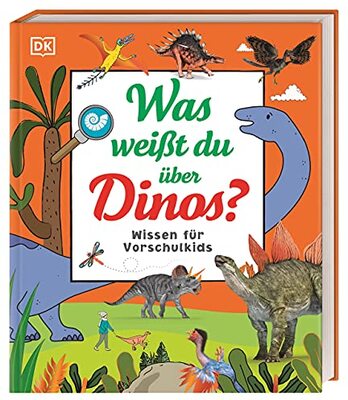 Wissen für Vorschulkids. Was weißt du über Dinos?: Erstes großes Dino-Sachbuch mit Fotos und Lesebändchen bei Amazon bestellen
