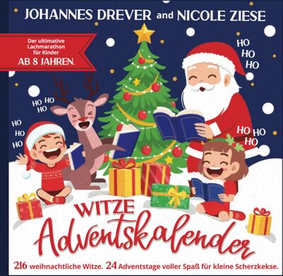 Witze Adventskalender: Der ultimative Lachmarathon für Kinder ab 8 Jahren. 216 weihnachtliche Witze. 24 Adventstage voller Spaß für kleine Scherzkekse bei Amazon bestellen