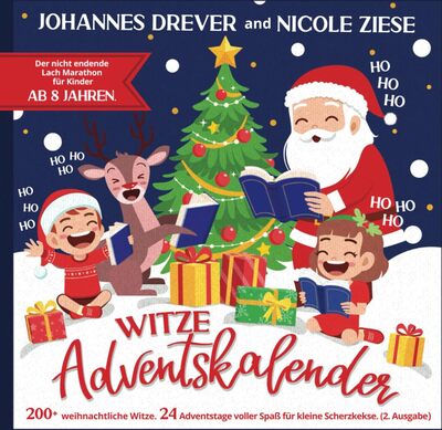 Alle Details zum Kinderbuch Witze Adventskalender: Der nicht endende Lach Marathon für Kinder ab 8 Jahren. 200+ weihnachtliche Witze. 24 Adventstage voller Spaß für kleine Scherzkekse. (2. Ausgabe) und ähnlichen Büchern