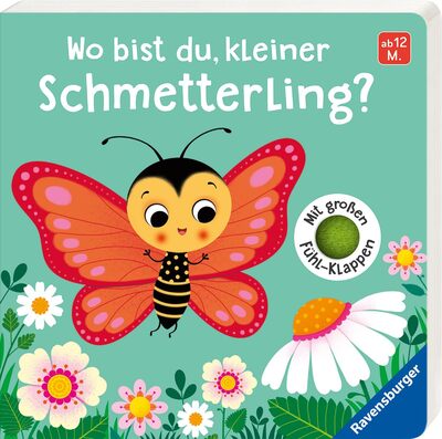Alle Details zum Kinderbuch Wo bist du, kleiner Schmetterling?: Mit großen Fühl-Klappen und ähnlichen Büchern
