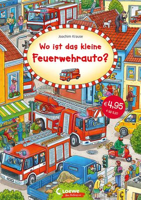Wo ist das kleine Feuerwehrauto?: Papp-Wimmelbuch für Kinder ab 2 Jahre (Wimmelbilderbücher) bei Amazon bestellen
