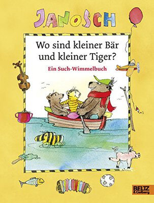 Alle Details zum Kinderbuch Wo sind kleiner Bär und kleiner Tiger?: Ein Such-Wimmelbilderbuch. Vierfarbiges Pappbilderbuch und ähnlichen Büchern