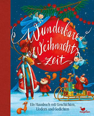 Alle Details zum Kinderbuch Wunderbare Weihnachtszeit: Ein Hausbuch mit Geschichten, Liedern und Gedichten (Wunderbare Hausbücher) und ähnlichen Büchern