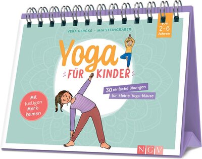 Yoga für Kinder - 30 einfache Übungen für Kinder von 2 bis 6 Jahren: Yoga-Buch mit Aufstell-Funtkion. Für mehr Bewegung und Entspannung bei Amazon bestellen