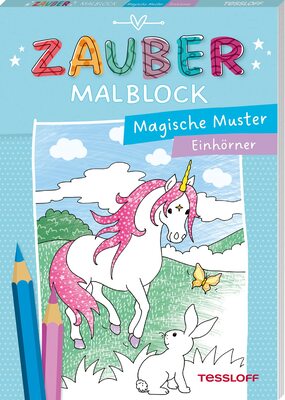 Alle Details zum Kinderbuch Zaubermalblock. Magische Muster. Einhörner: Mit tollen Effekten und ähnlichen Büchern