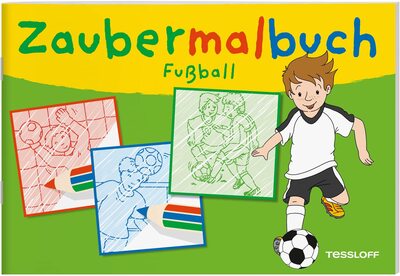 Alle Details zum Kinderbuch Zaubermalbuch Fußball: Für kleine Zauberer ab 3 Jahren (Malbücher und -blöcke) und ähnlichen Büchern