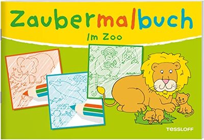 Alle Details zum Kinderbuch Zaubermalbuch. Im Zoo: Für Kinder ab 3 Jahren (Malbücher und -blöcke) und ähnlichen Büchern