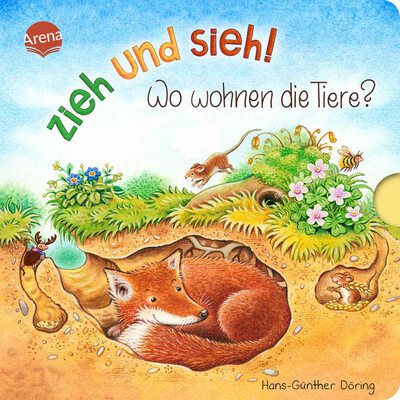 Alle Details zum Kinderbuch Zieh und sieh! Wo wohnen die Tiere?: Pappbilderbuch zum Spielen mit ausziehbaren Seiten ab 2 Jahren und ähnlichen Büchern