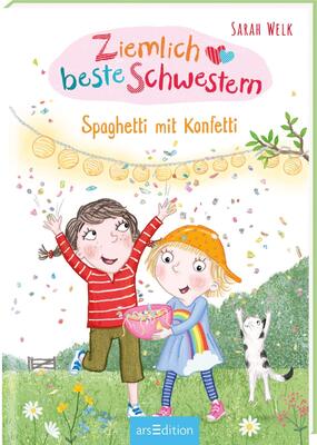 Alle Details zum Kinderbuch Ziemlich beste Schwestern – Spaghetti mit Konfetti (Ziemlich beste Schwestern 7): Lustiges Kinderbuch mit vielen Bildern für freche Mädchen und Jungen ab 7 Jahre und ähnlichen Büchern