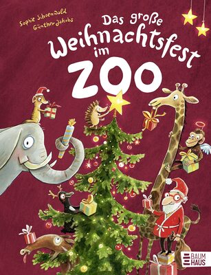 Alle Details zum Kinderbuch Das große Weihnachtsfest im Zoo: Ein lustiges Bilderbuch mit Ignaz Pfefferminz Igel aus "Der große Zahnputztag im Zoo" (Zoo-Reihe, Band 5) und ähnlichen Büchern