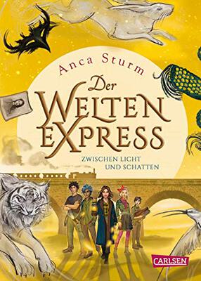 Alle Details zum Kinderbuch Zwischen Licht und Schatten (Der Welten-Express 2): Zwischen Licht und Schatten und ähnlichen Büchern